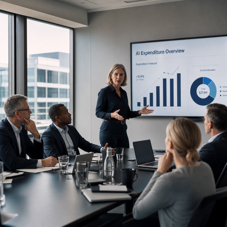 CIO explaining AI costs to Board